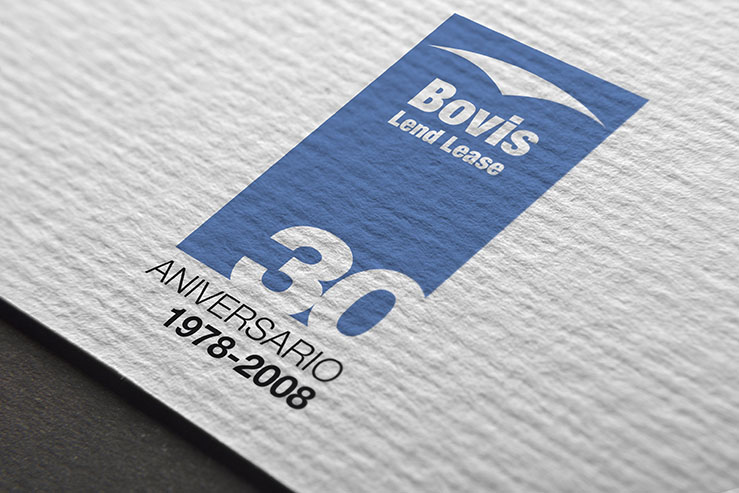 Logo Bovis 30 Aniversario